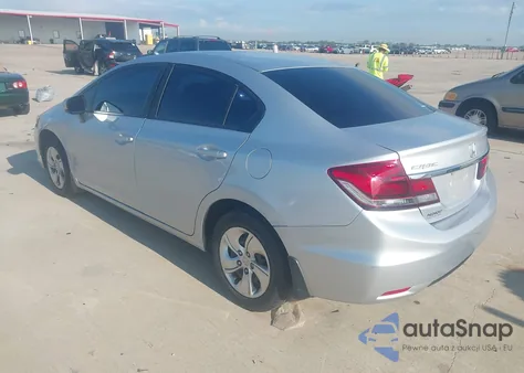 2015 Honda Civic Lx из США, поврежденный, VIN 2HGFB2F58FH544948